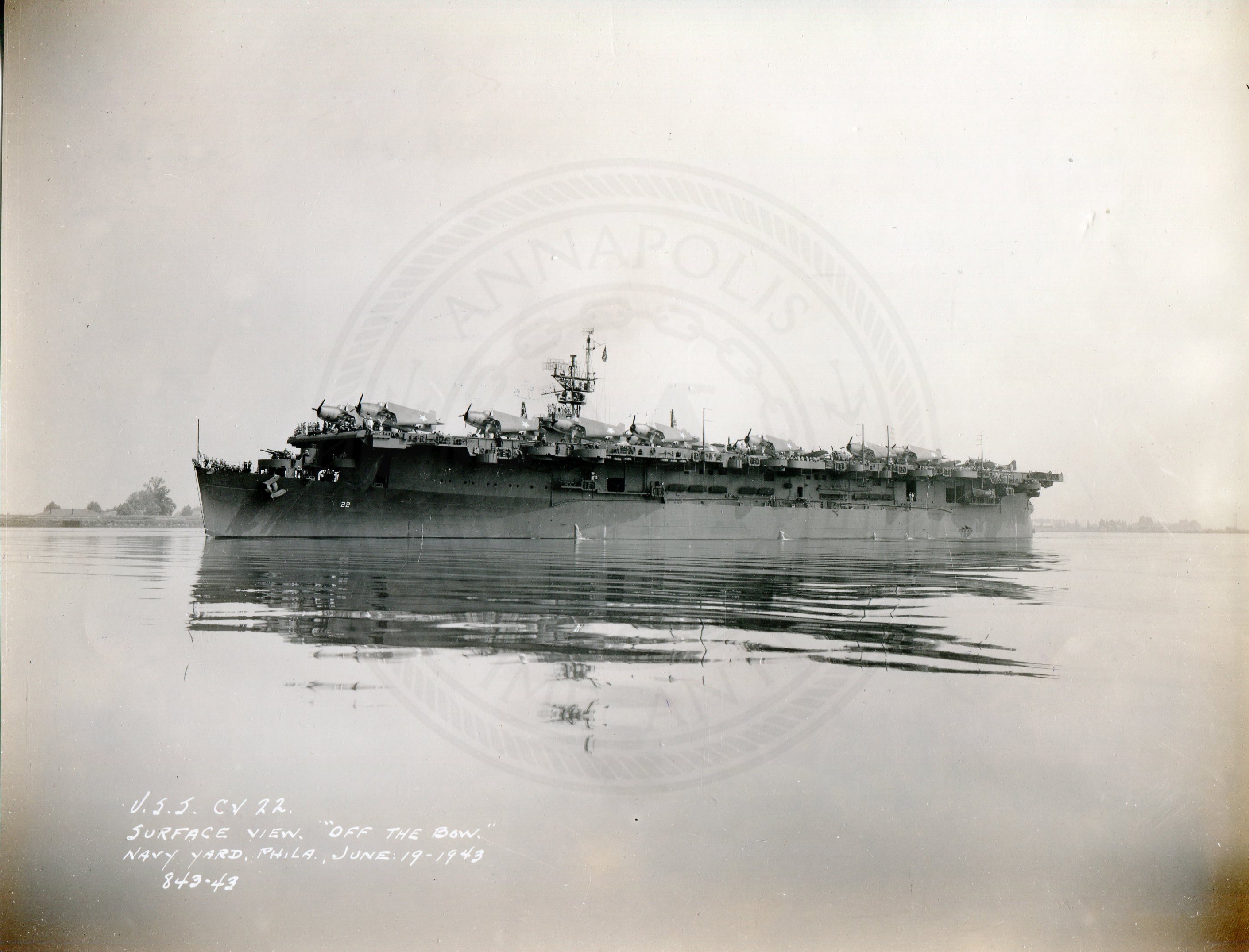 USS Independence (CVL-22) Aircraft Carrier – Annapolis Maritime Antiques