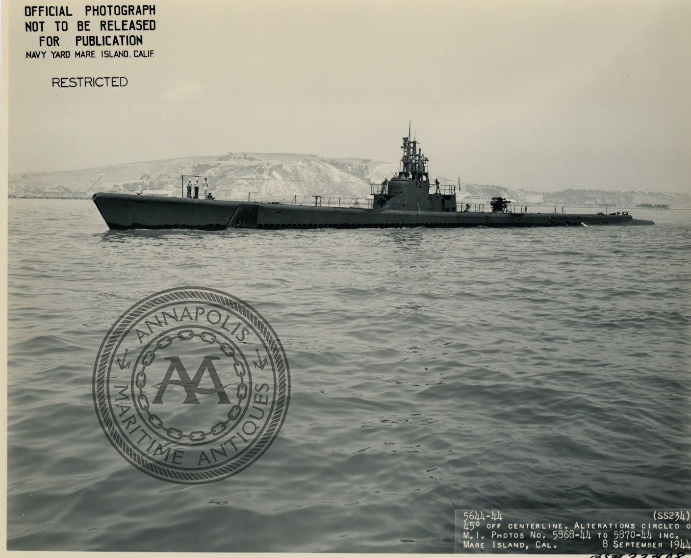 USS Kingfish (SS-234) Submarine*