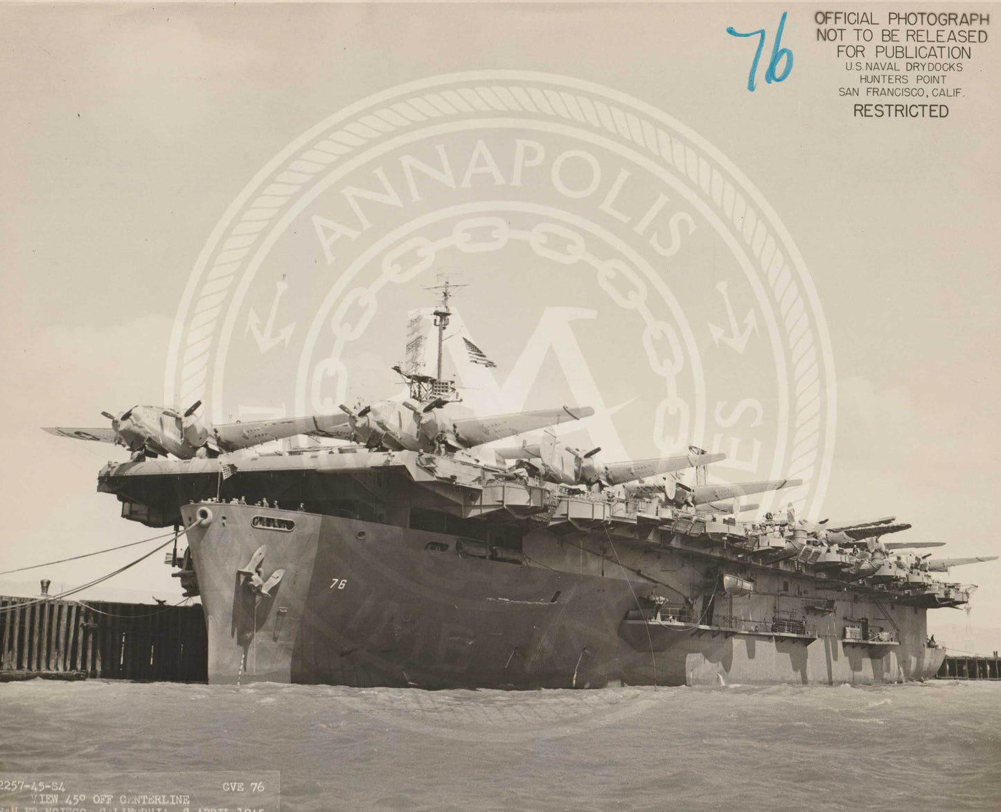 USS Kadashan Bay (CVE-76) - Annapolis Maritime Antiques