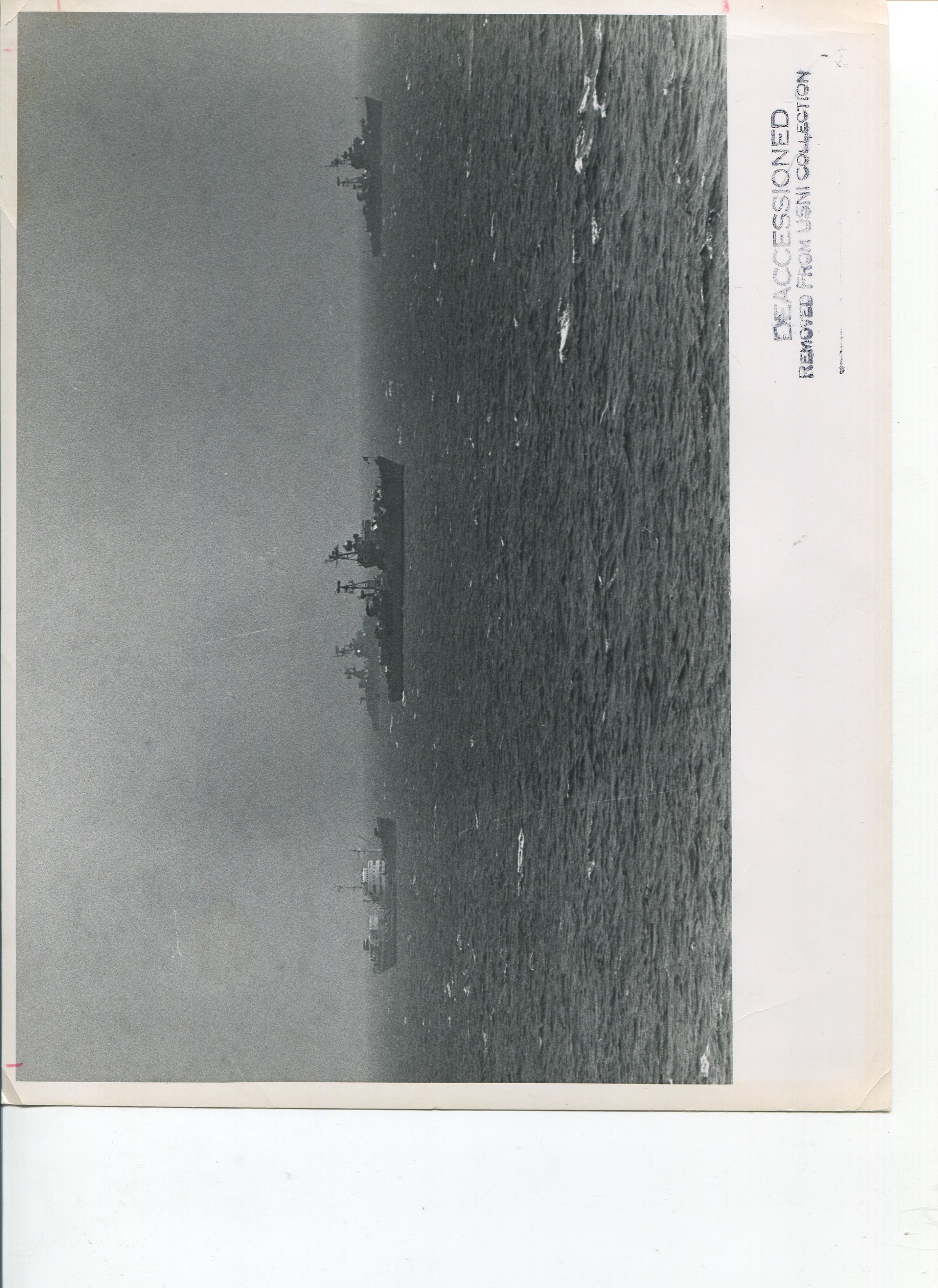 Official U.S. Navy photo of Soviet warship - Annapolis Maritime Antiques