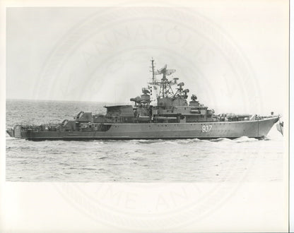 Official U.S. Navy photo of Soviet Krivak I class frigate Zadornyy - Annapolis Maritime Antiques