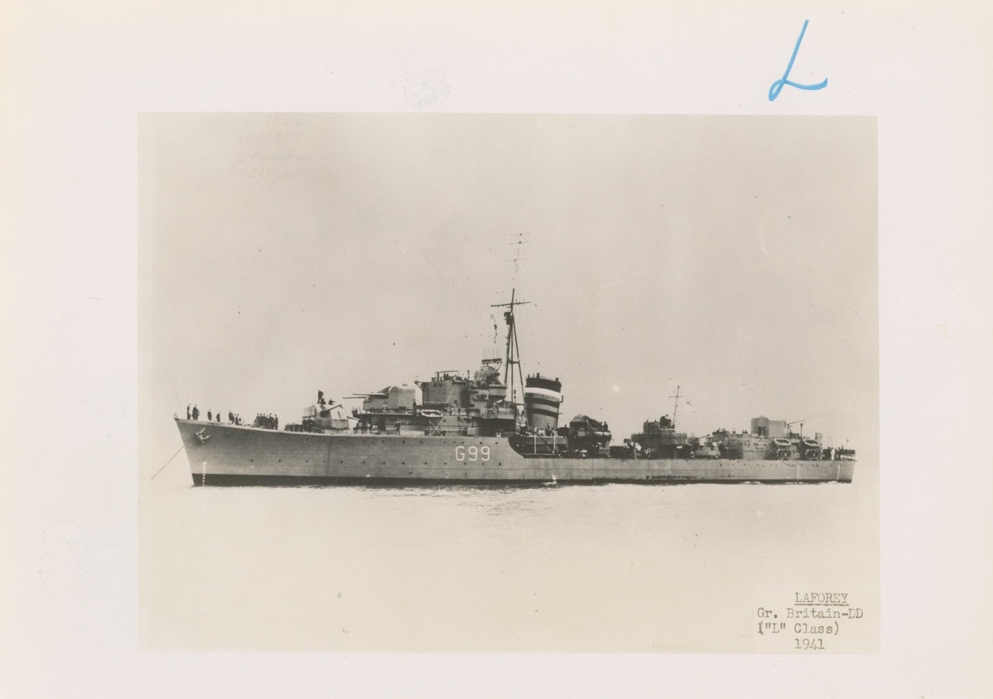 British and Canadian "L" Class Destroyers