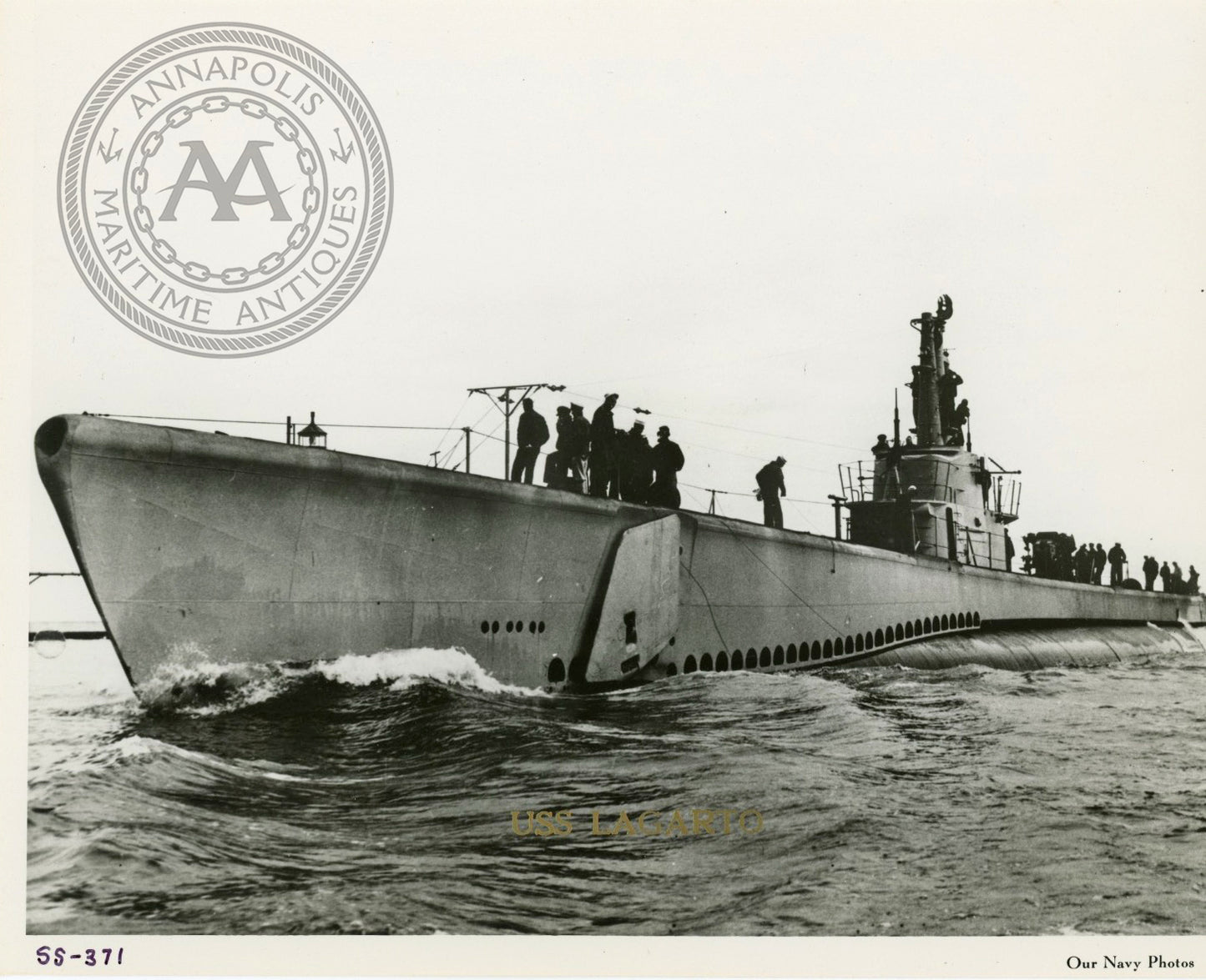 USS Lagarto (SS-371) Submarine
