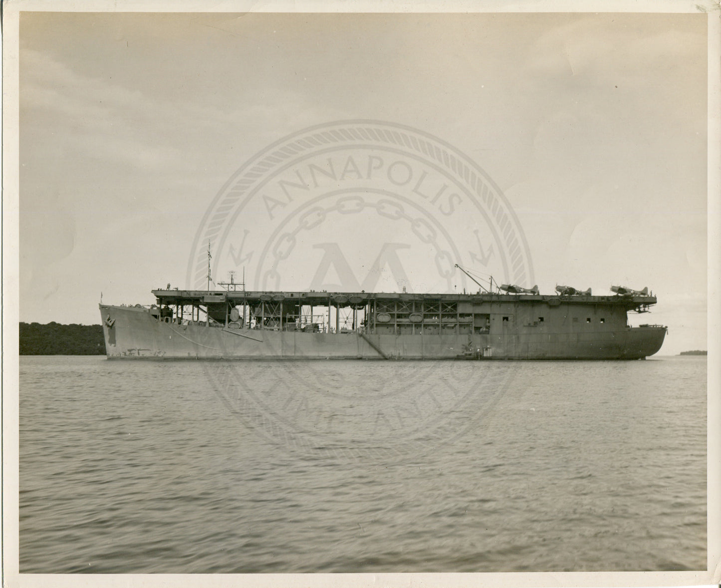 USS Long Island (CVL-9) Aircraft Carrier