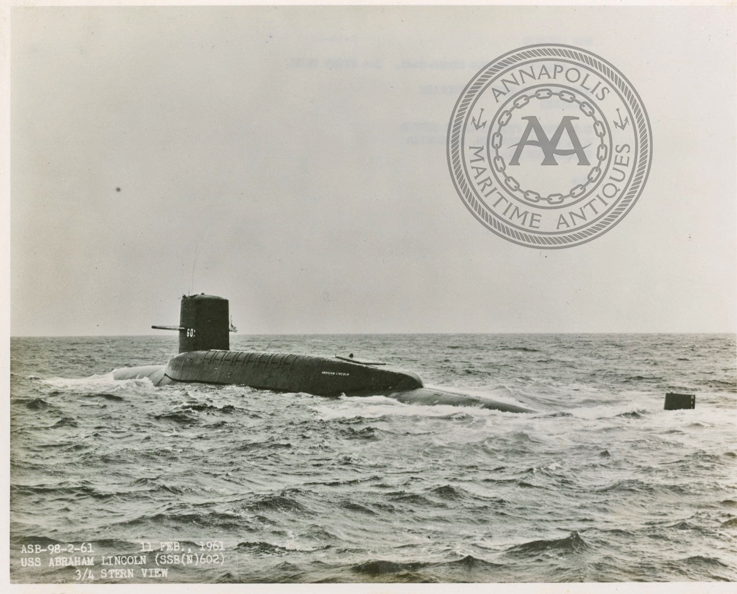 USS Abraham Lincoln (SSBN-602) Submarine
