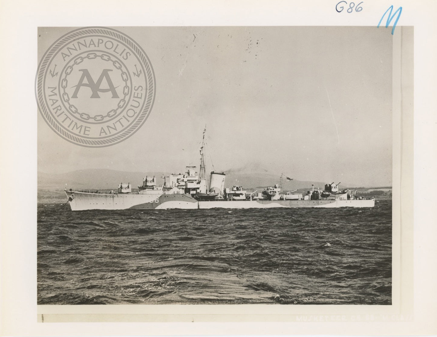 British and Canadian "M" Class Destroyers