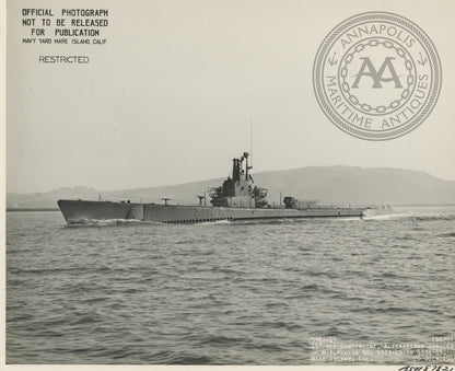 USS Mingo (SS-261) Submarine