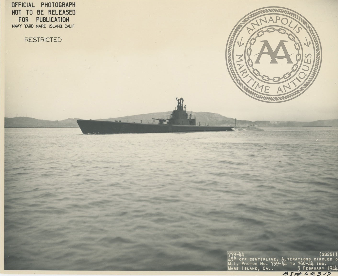 USS Mingo (SS-261) Submarine