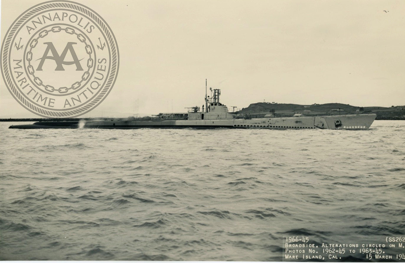 USS Muskallonge (SS-262) Submarine