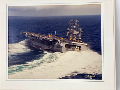 USS Nimitz (CVN-68) Aircraft Carrier Presentation Photograph