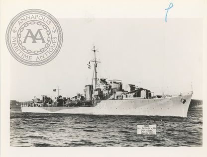British and Canadian "P" Class Destroyers