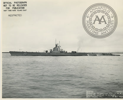USS Pargo (SS-264) Submarine