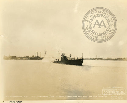 USS Pike (SS-173 / P-2) Submarine