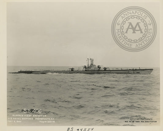 USS SEA POACHER (SS-406) Submarine