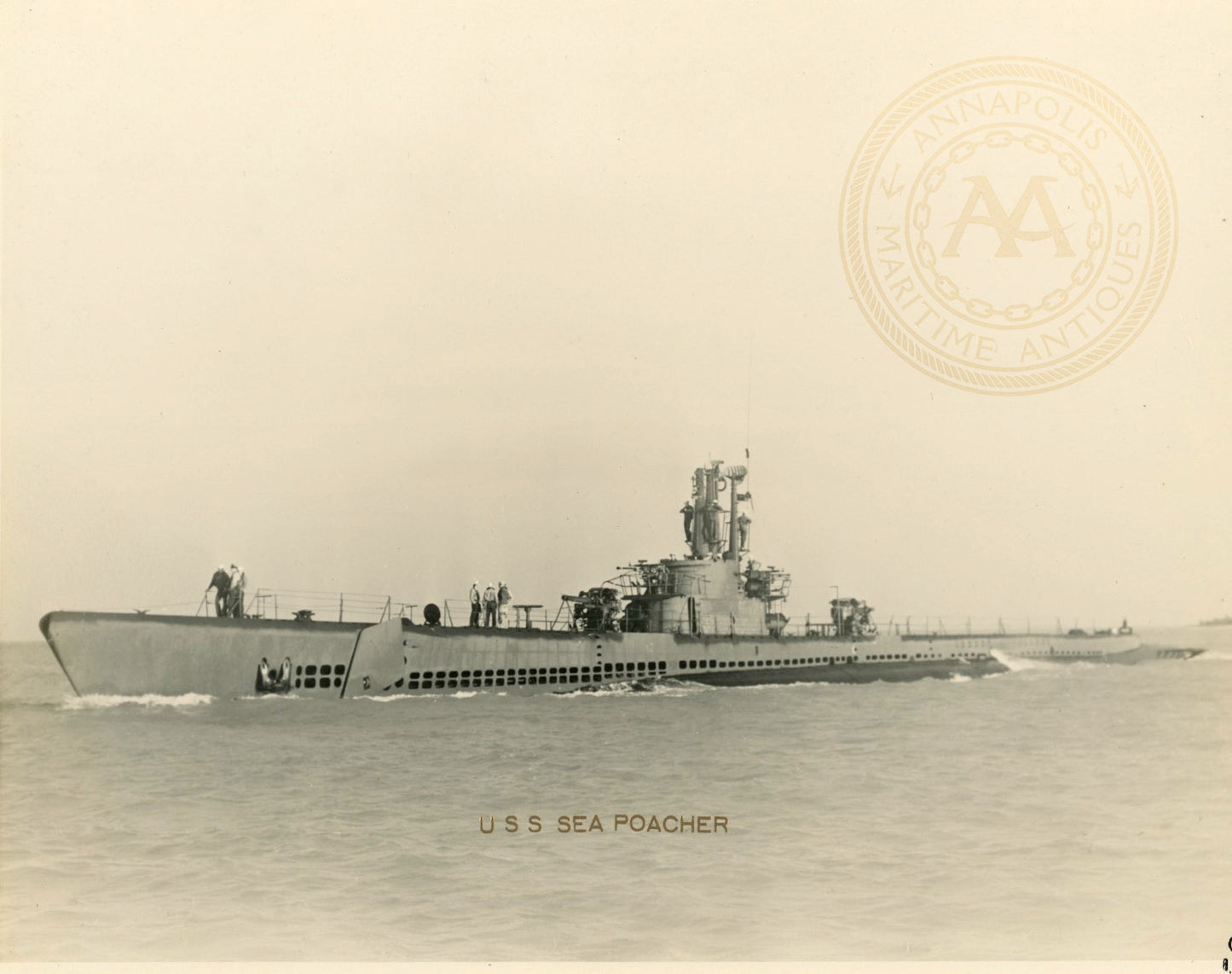 USS SEA POACHER (SS-406) Submarine