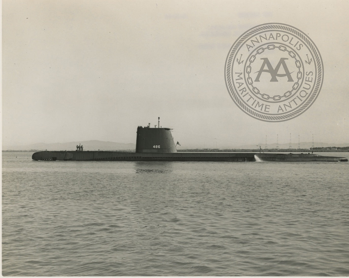 USS Pomodon (SS-486) Submarine