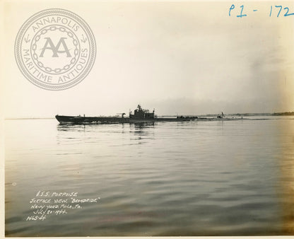 USS Porpoise (SS-172 / P-1) Submarine