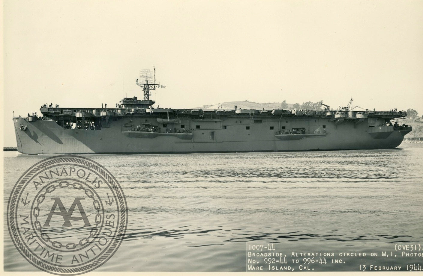 USS Prince William (CVE-31) Aircraft Carrier