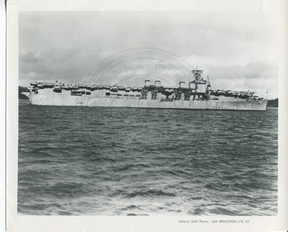 USS Princeton (CVL-23) Aircraft Carrier