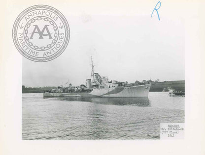 British and Canadian "R" Class Destroyers