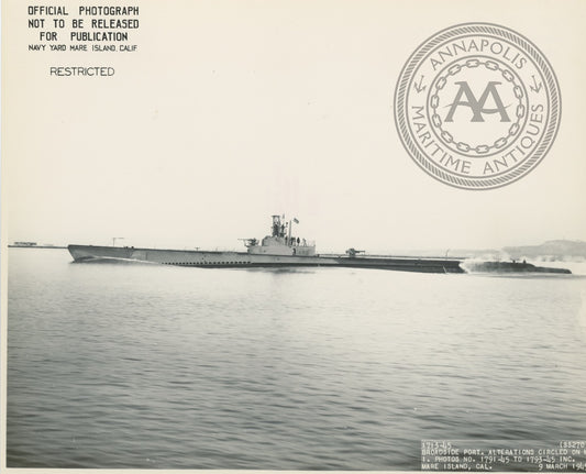 USS Raton (SS-270) Submarine