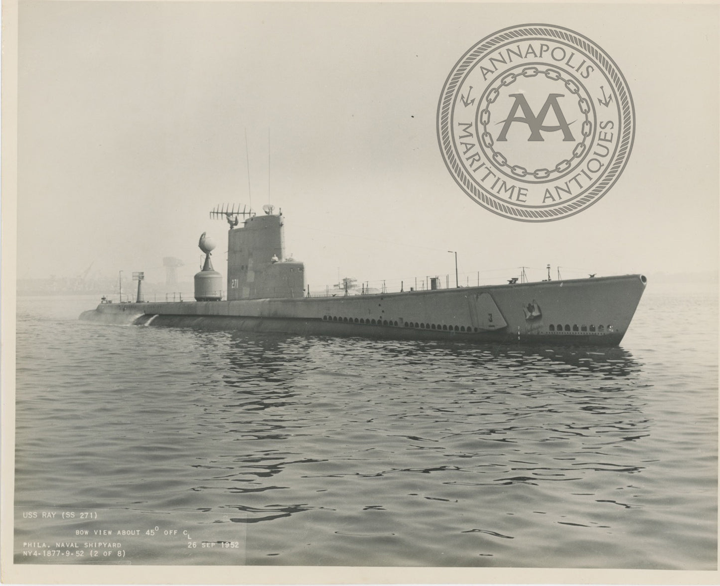 USS Ray (SS-271) Submarine