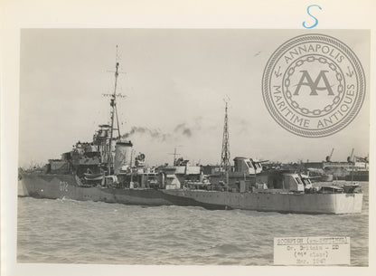 British and Canadian "S" Class Destroyers