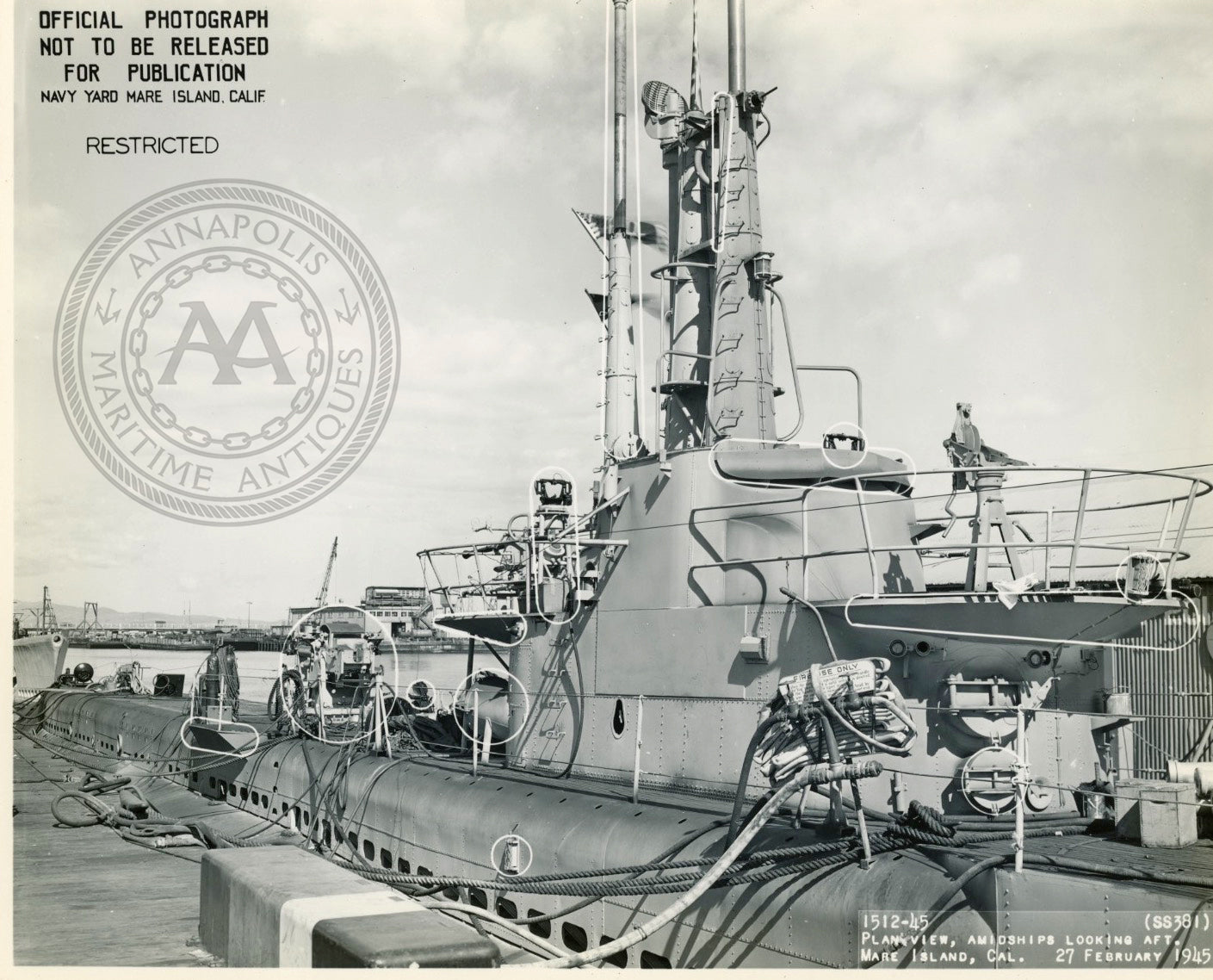 USS Sand Lance (SS-237) Submarine