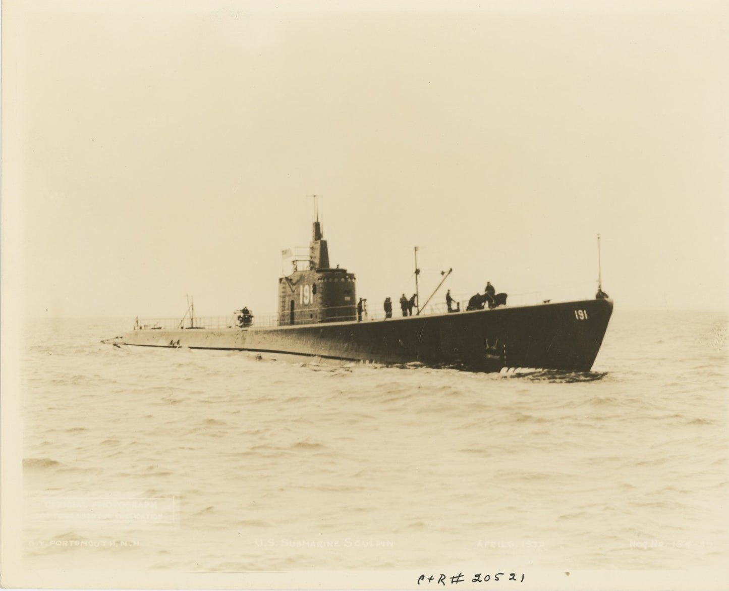 USS Sculpin (SS-191) Submarine