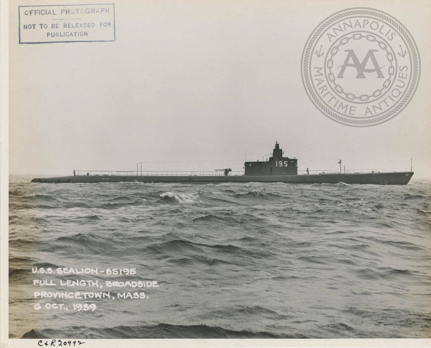 USS Seal (SS-183) Submarine