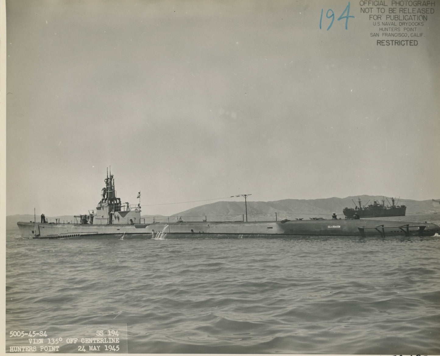 USS Seadragon (SS-194) Submarine