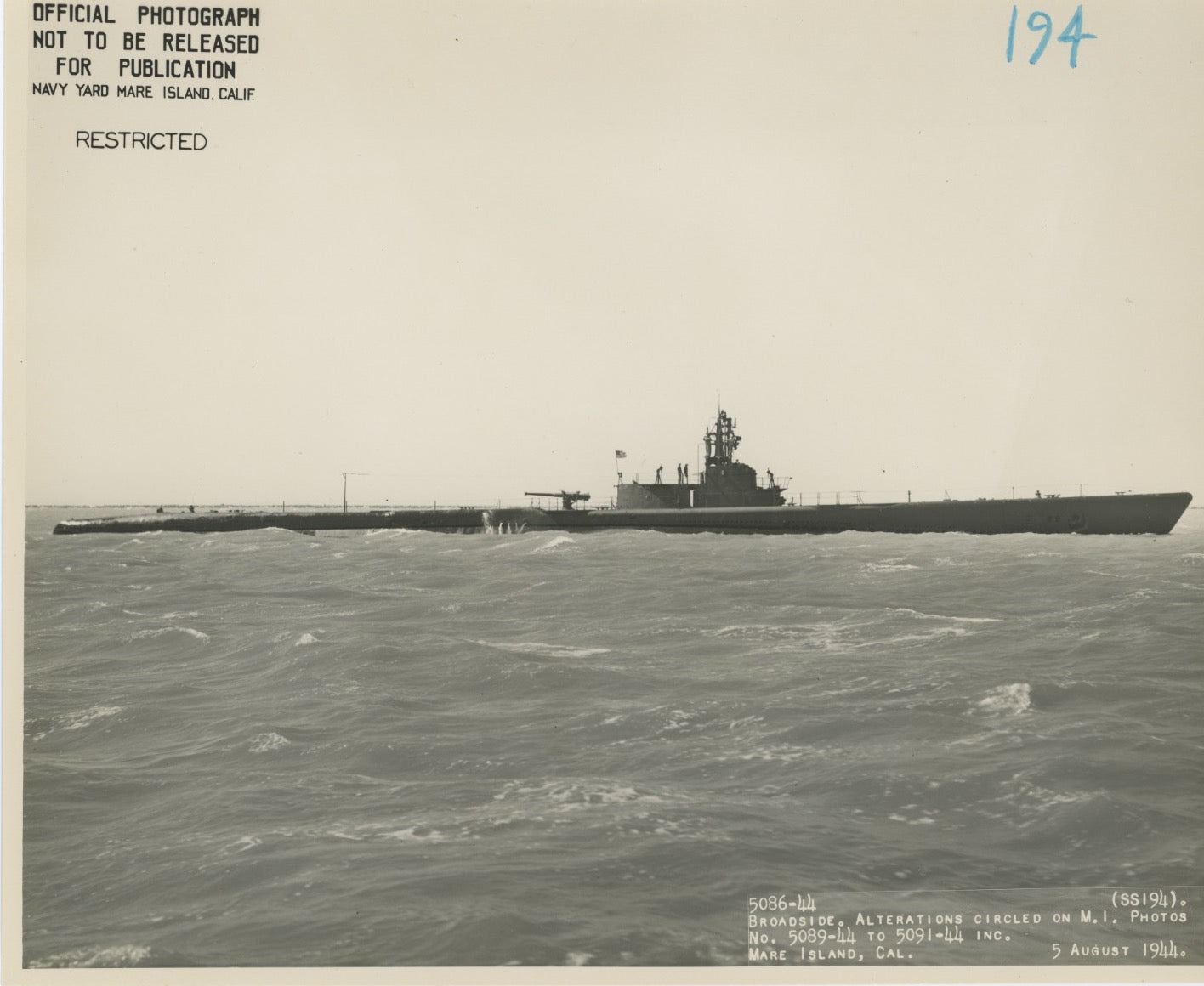 USS Seadragon (SS-194) Submarine