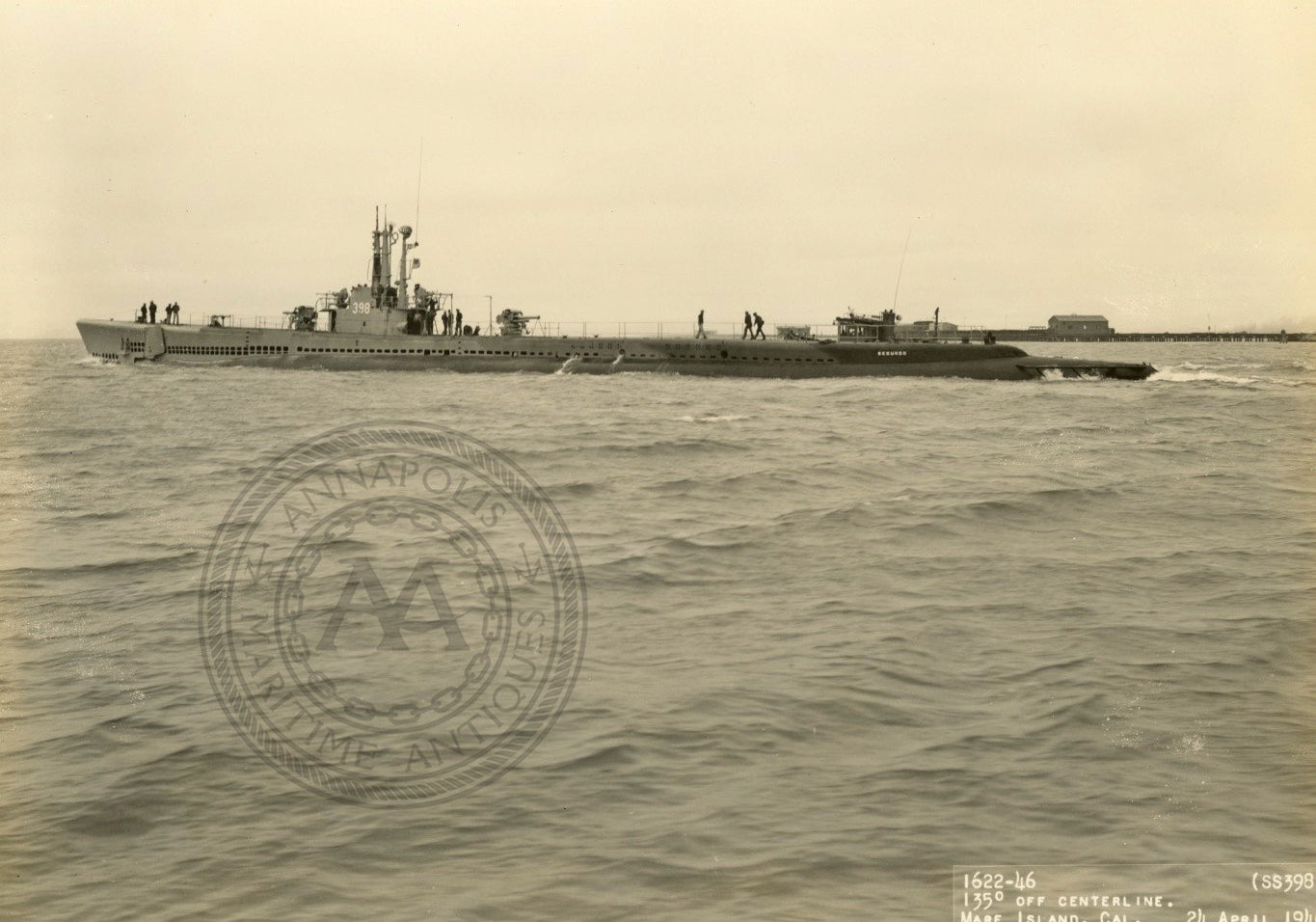 USS SEGUNDO (SS-398) Submarine