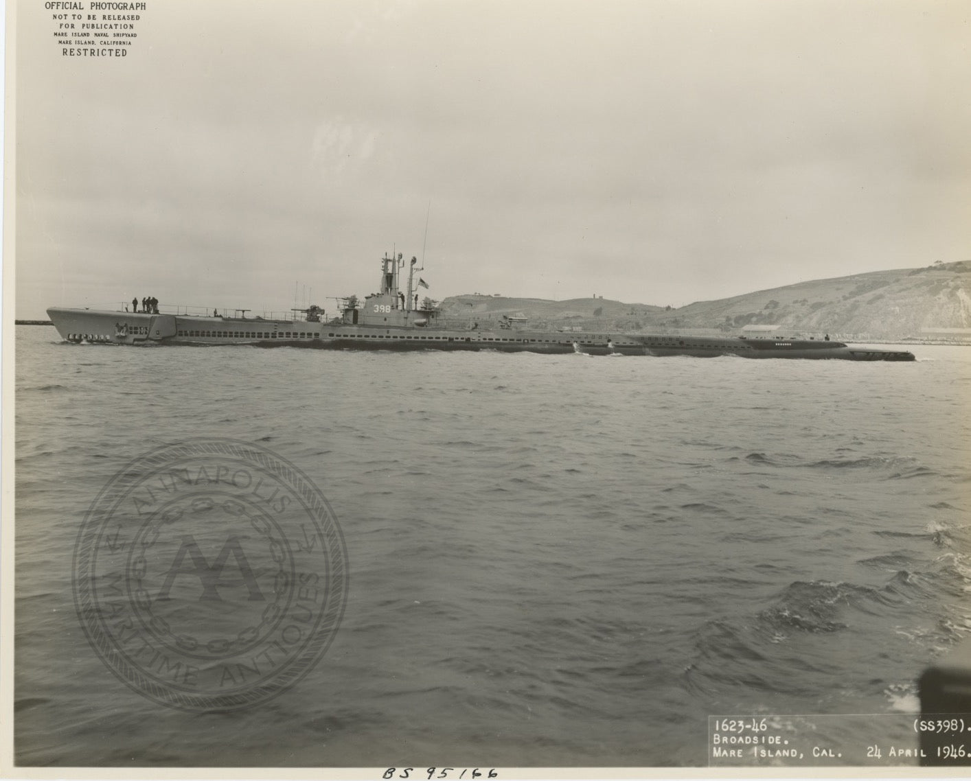USS SEGUNDO (SS-398) Submarine