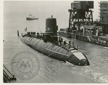 USS Shark (SSN-591) Submarine