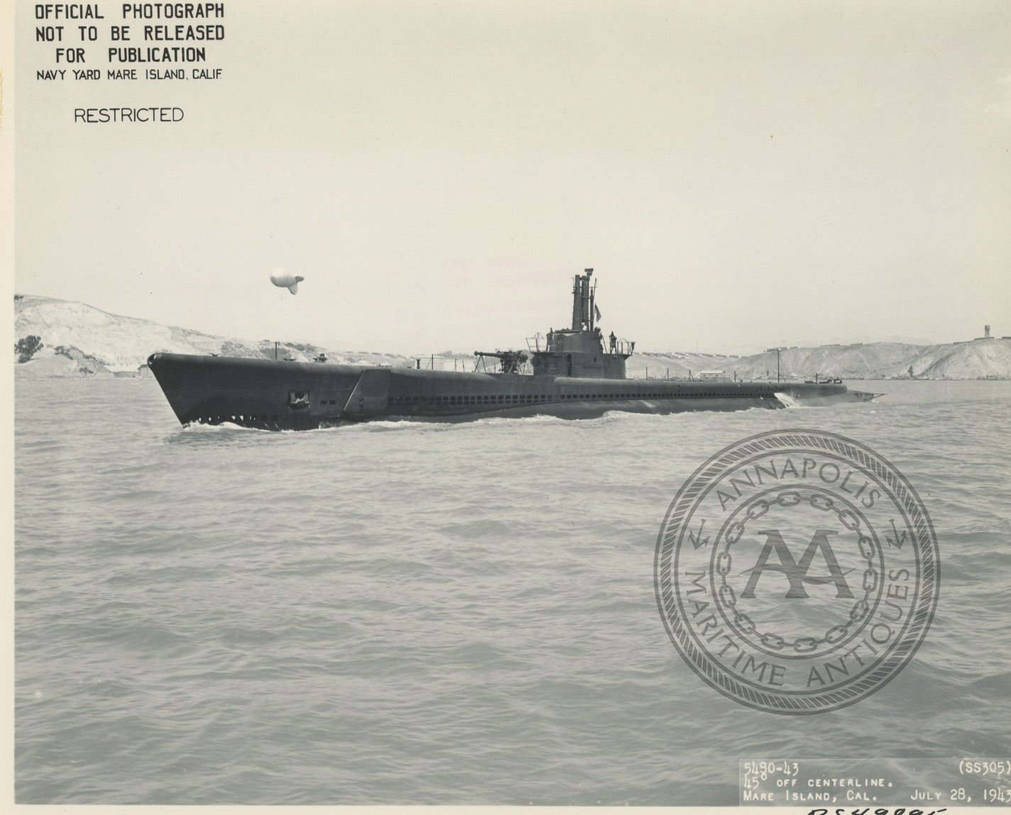 USS Skate (SS-305) Submarine