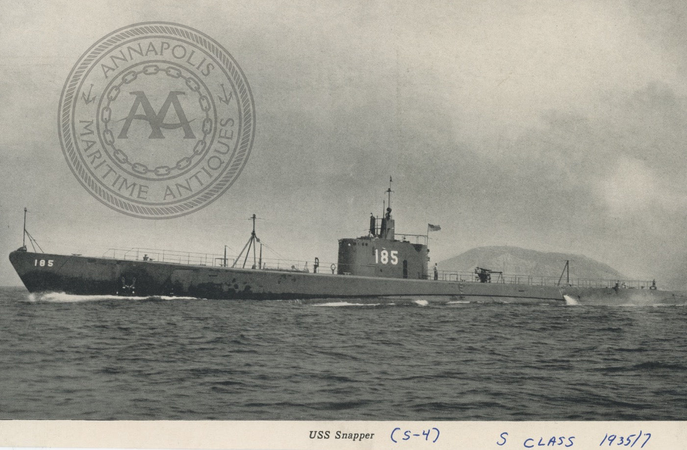 USS Snapper (SS-185) Submarine