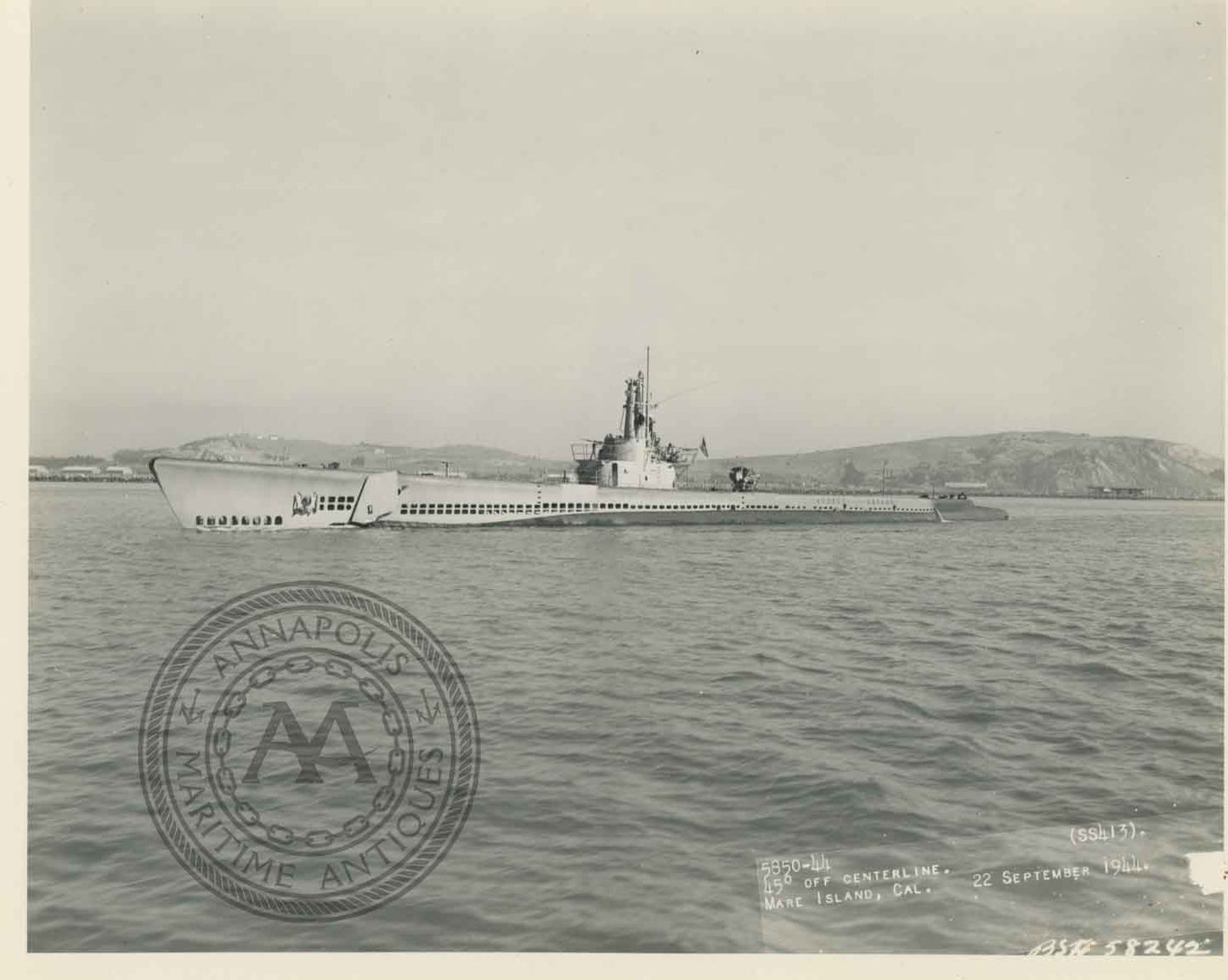 USS SPOT (SS-413) Submarine