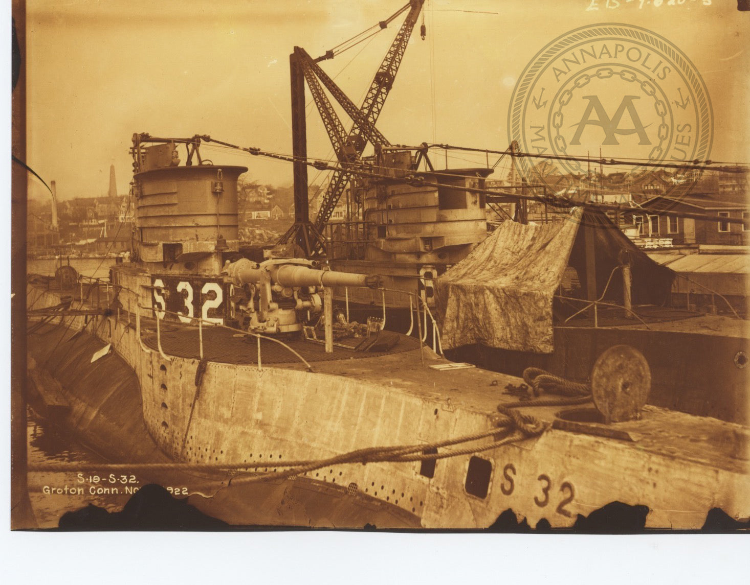 USS137 (S32) Submarine Annapolis Maritime Antiques