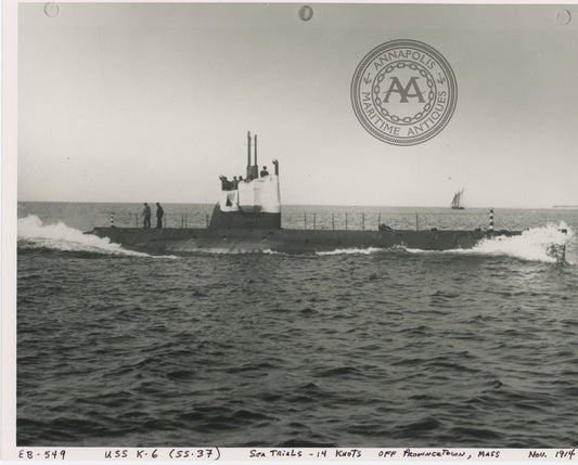 USS K-6 (SS 37) Submarine
