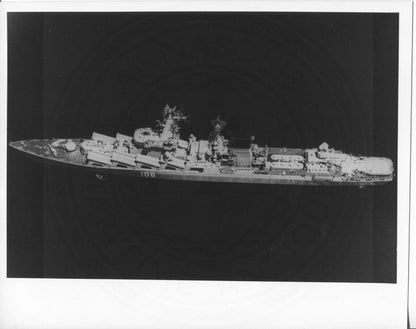 Official U.S. Navy photo the Soviet missile cruiser Slava class - Annapolis Maritime Antiques