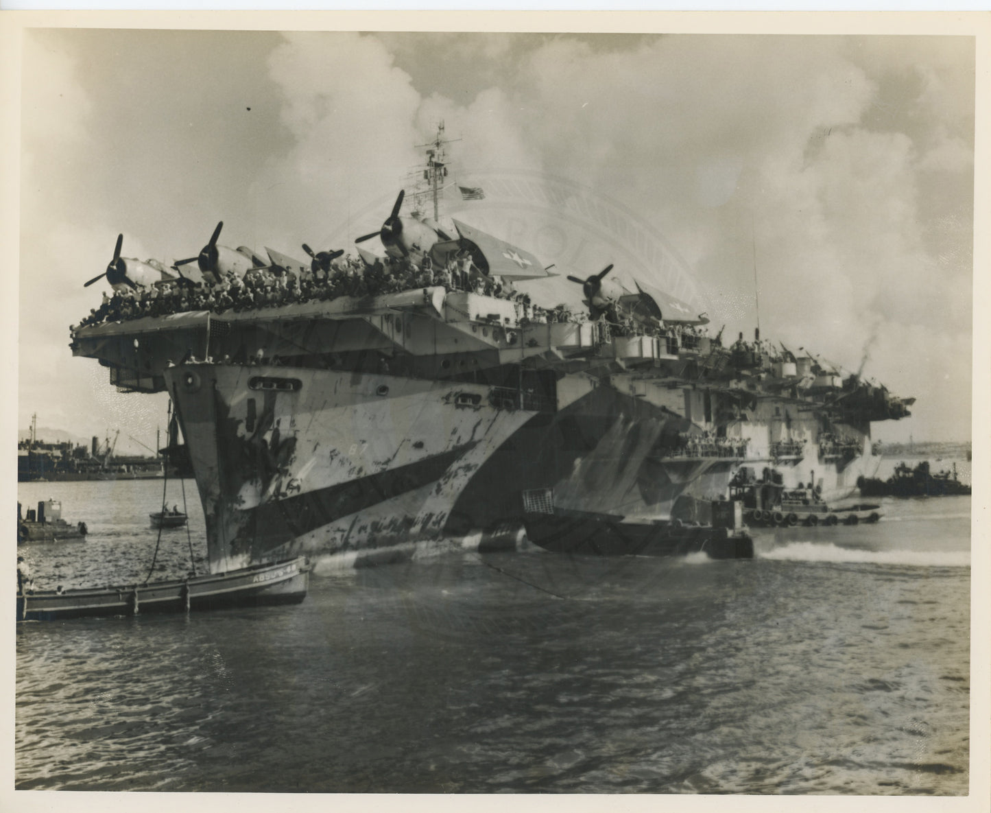 USS Steamer Bay CVE 87