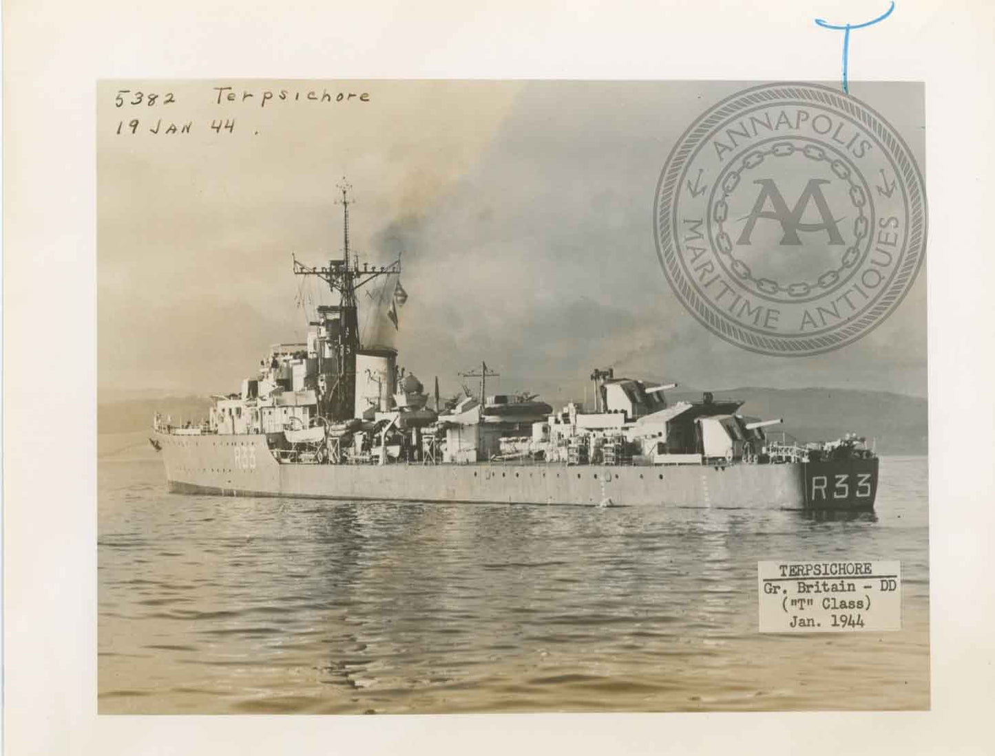 British and Canadian "T" Class Destroyers