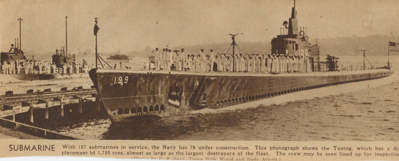 USS Tautog (SS-199) Submarine
