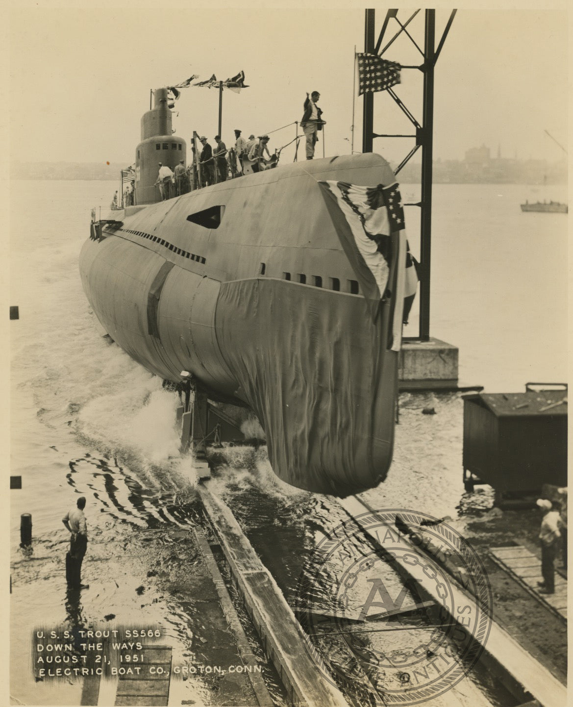 USS Trout (SS-566) Submarine