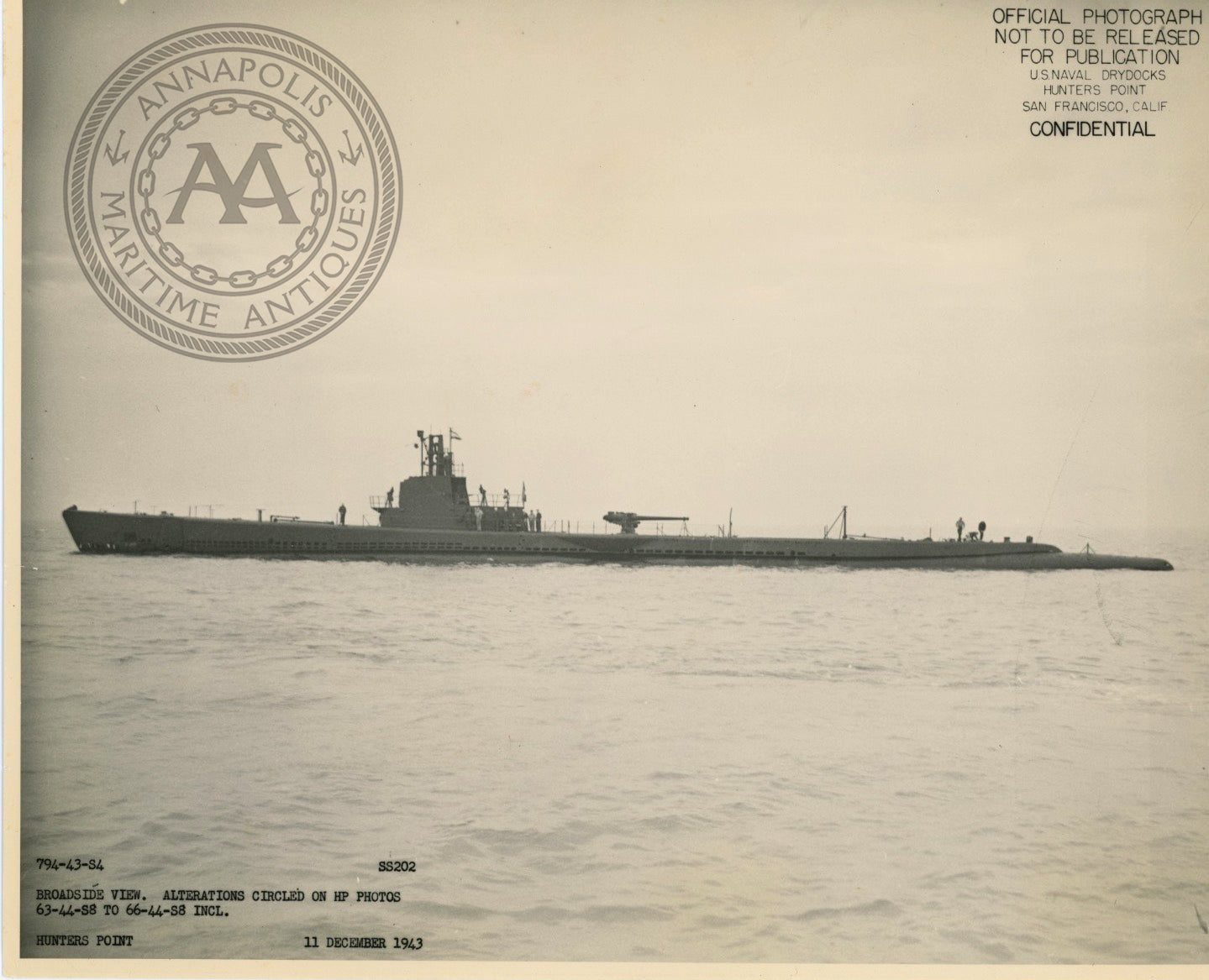 USS Trout (SS-202) Submarine