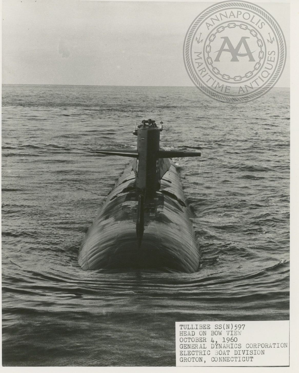USS Tullibee (SSN-597) Submarine