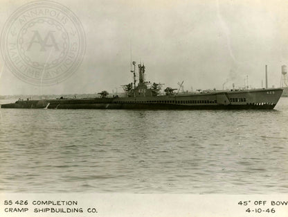 USS Tusk (SS-426) Submarine