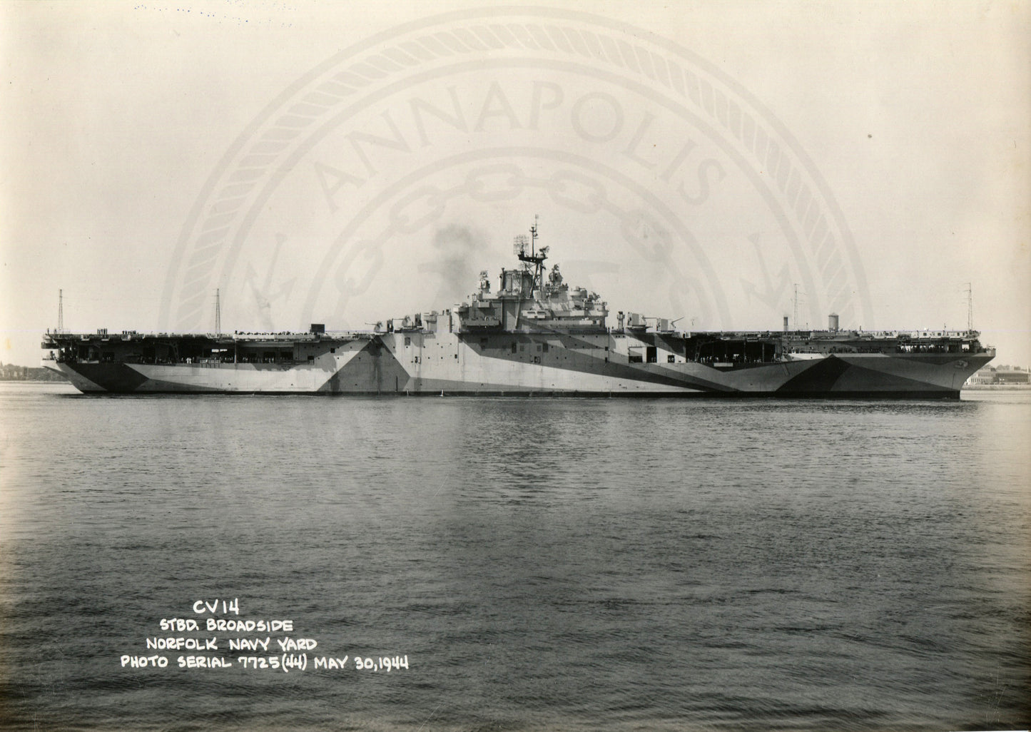 USS Ticonderoga (CV-14) Aircraft Carrier