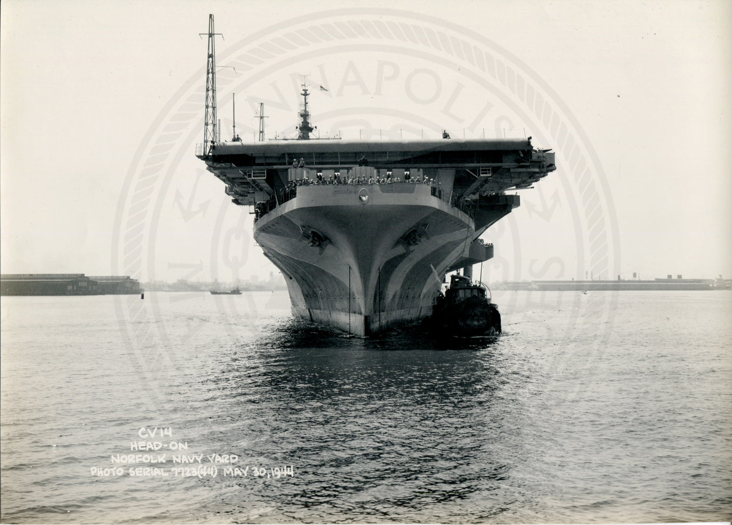 USS Ticonderoga (CV-14) Aircraft Carrier